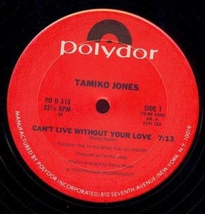 Can't Live Without Your Love / Tamiko Letting It Flow