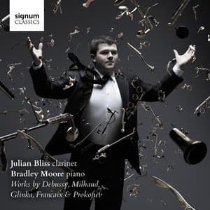 Works by Debussy, Glinka, Milhaud, Francaix & Prokofiev