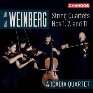 Weinberg: String Quartets Nos. 1, 7 & 11, Vol. 2