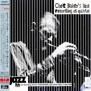 Chet Baker's Last Recording As Quartet