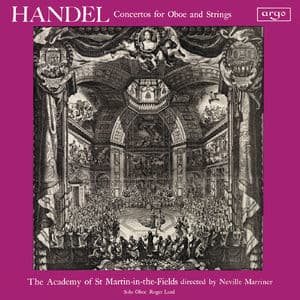 Handel: Oboe Concertos Nos. 1-3