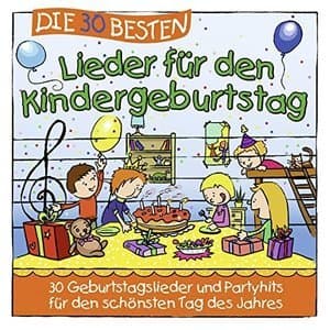 Die 30 besten Lieder für den Kindergeburtstag