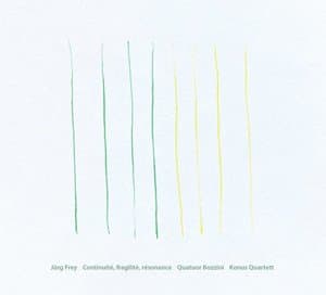 Jurg Frey: Continuite, fragilite, resonance