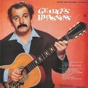 Georges Brassens et sa guitare accompagne par Pierre Nicolas Ndeg5