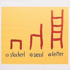 A Stockerl, a Sessl, a Leiter