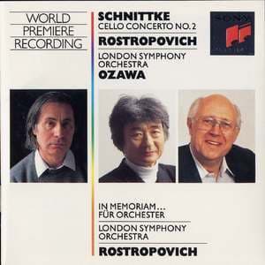 Cello Concerto No. 2 And In Memoriam...