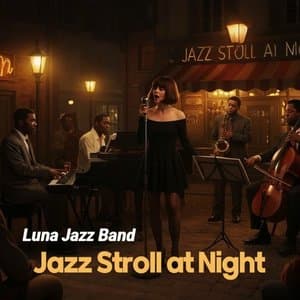 Jazz Stroll at Night