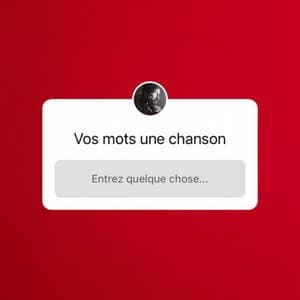 Vos mots une chanson
