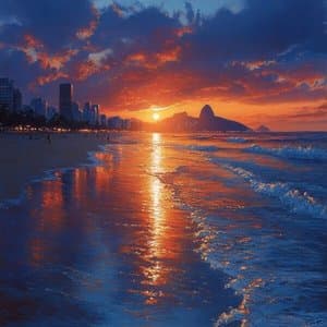 Sunset in Ipanema