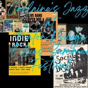 Carlaines Jazz at Baton Rouge Blues Summer Festival