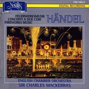 Handel: Fireworks Music, Concerti a due cor