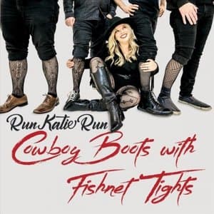 Cowboy Boots with Fishnet Tights