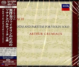 6 Sonatas And Partitas For Violin Solo (Arthur Grumiaux)