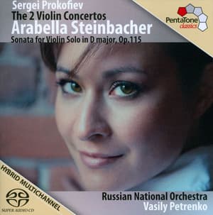 The 2 Violin Concertos / Sonata For Violin Solo In D Major, Op. 115 (Vasily Petrenko)