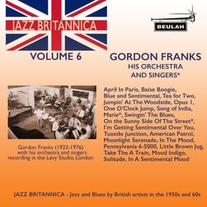 Jazz Britannica, Vol. 6 : Gordon Franks