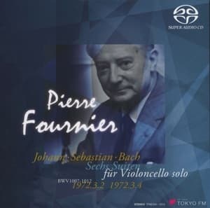Six Suites For Violoncello Solo BWV 1007-1012 (Pierre Fournier)