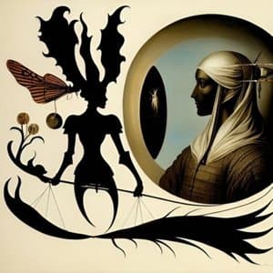 Obscure Silhouettes and Random Reflections