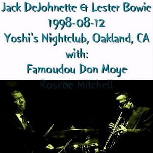 1998-08-12, Yoshi's Nightclub, Oakland, CA