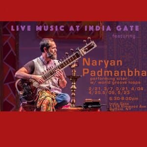 Naryan Padmanabha LIVE: India Gate Music Residency 03/07/2018