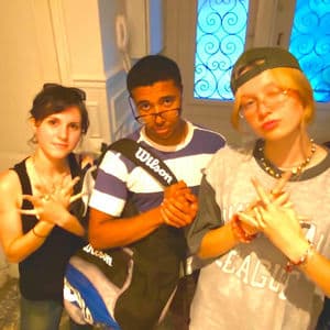 Amir et son cartable