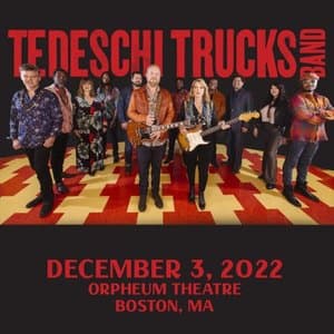2022-12-03 Orpheum Theatre, Boston, MA