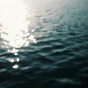 Twilight on The Water Surface