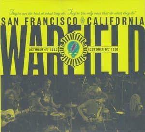 Grateful Dead - The Warfield, San Francisco, Ca Oct 4 & 6, 1980