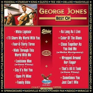 Best of George Jones (Original Musicor Records Recordings)