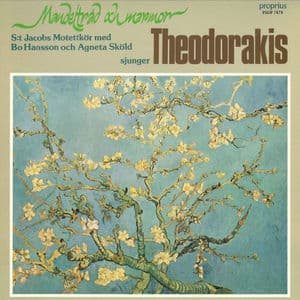 Sånger av Mikis Theodorakis i körarrangemang av Agneta Sköld