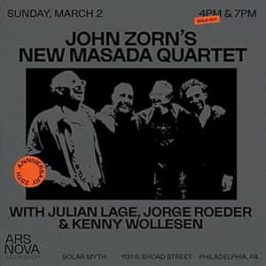 2025-03-02, Solar Myth, Philadelphia, PA - 4pm early show