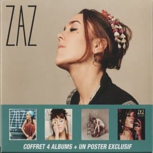 Zaz Coffret 4 Albums