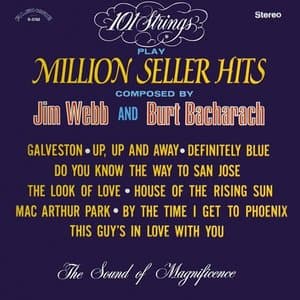 101 Strings Play Million Seller Hits Composed by Jim Webb & Burt Bacharach