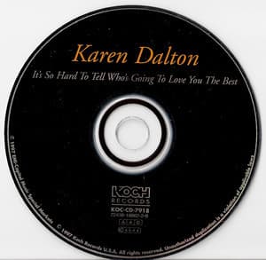 It`s So Hard To Tell Who`s Going To Love You The Best