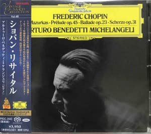 10 Mazurkas, Prelude Op. 45, Ballade Op. 23, Scherzo Op. 31 (Arturo Benedetti Michelangeli)