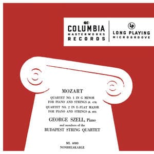 Mozart: Piano Quartets Nos. 1 & 2