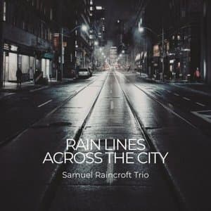 Rain Lines Across the City
