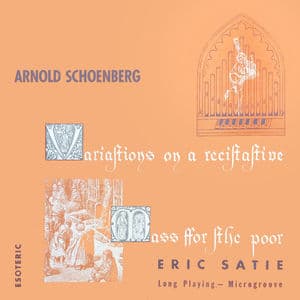 Variations On A Recitative / Mass For The Poor