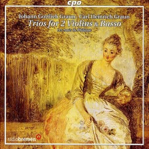 Graun, J.G. / Graun, C.H.: Trios for 2 Violins and Basso Continuo (Les Amis De Philippe)