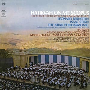 Hatikvah on Mt. Scopus