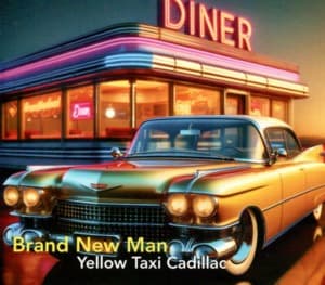 Yellow Taxi Cadillac