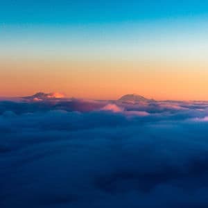 Dans les nuages