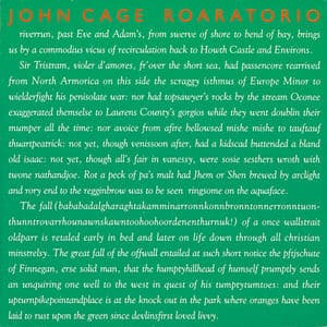 Cage: Roaratorio