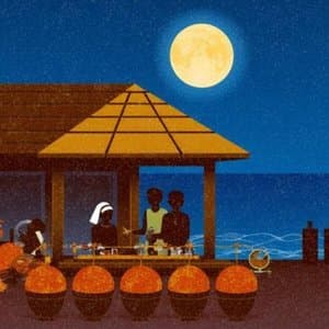 Moon over the Market