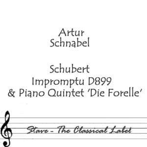 Schubert Impromptu D899 & Piano Quintet D667