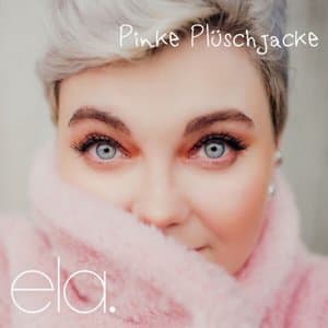 Pinke Pluschjacke