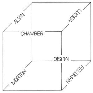 Chamber Music: Alvin Lucier & Morton Feldman