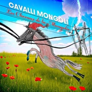Les chevaux de la Mongolie