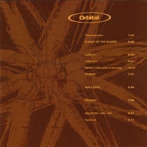 Orbital 2 (Brown Album - TRUCD2, 828 386.2)
