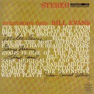 Everybody Digs Bill Evans [24-96 LP]