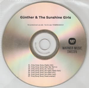 Ding Dong Song (promo Cdr)